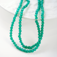 Cat Eye,10mm/37cm，Hel Streng - Turkis‌ 