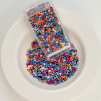 GB Seed beads, mix 2，ca. 2 mm, 10/0, ca. 10G, 1 æske