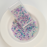 GB Seed beads, mix 3，ca. 2 mm, 10/0, ca. 10G, 1 æske