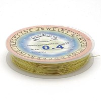 Kobbertråd, 0,4mm, FG, 15 meter