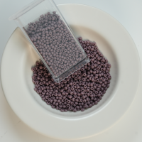 Preciosa Seed beads, 23020 Lys Lilla，ca. 2 mm, 10/0, ca. 10G, 1 æske