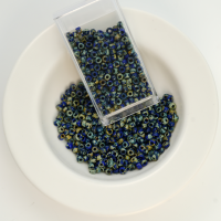 Preciosa Seed beads, 4518，ca. 3 mm, 8/0, ca. 10G, 1 æske