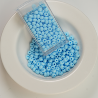 Preciosa Seed beads, 63000，ca. 4mm, 6/0, ca. 10G, 1 æske