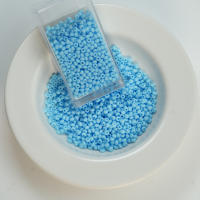 Preciosa Seed beads,63000 Lyseblå，ca. 2 mm, 10/0, ca. 10G, 1 æske