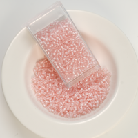 Preciosa Seed beads, Glaseffekt 382PP，ca. 2 mm, 10/0, ca. 10G, 1 æske