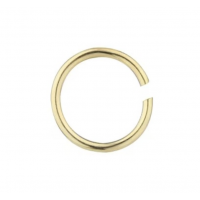Ring/øsken, åben, 4 mm, FG, 2g,ca. 80 stk.