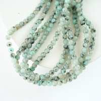 Tian Shan-blåsten，6mm rund，hel streng 38cm