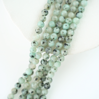 Tian Shan-blåsten，8mm rund，hel streng 38cm