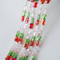 Zirkon,Gummy Bear,7.7*6mm/44cm,Hel Streng - Mix1