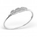 Feather Ring Silver