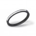 Plain Zirkonia Ring Black