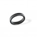 Ceramic Ring Plain Black