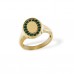 Signet Ring Zirkonia Golden