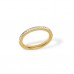 Plain Zirkonia Ring Golden