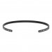 Zirkonia Bangle Black